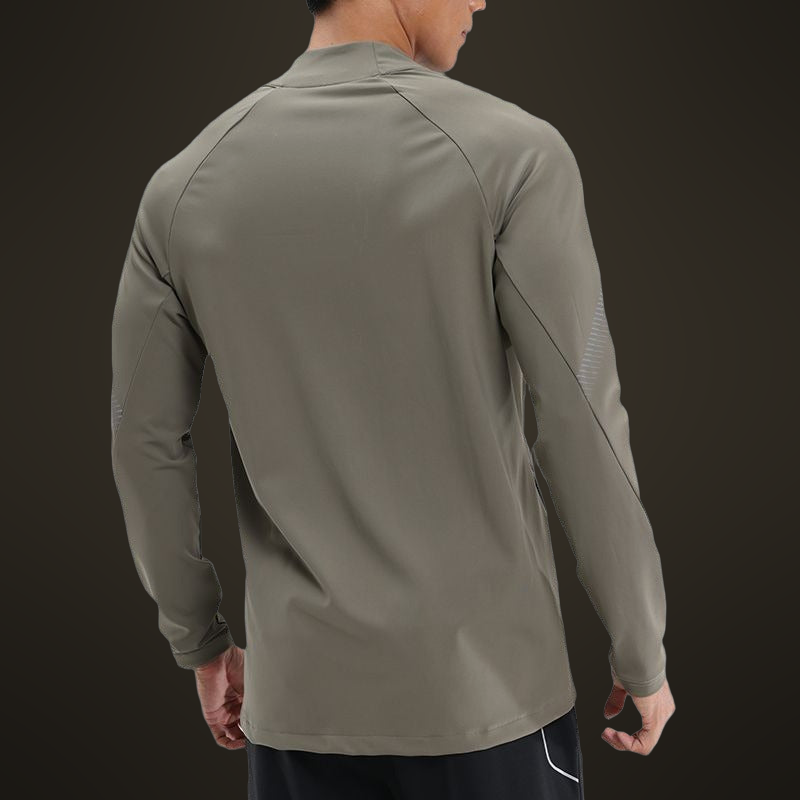 Pánská sportovní bunda se stojáčkem na běh a trénink